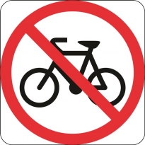 reflective prohibition sign by abbas line marking